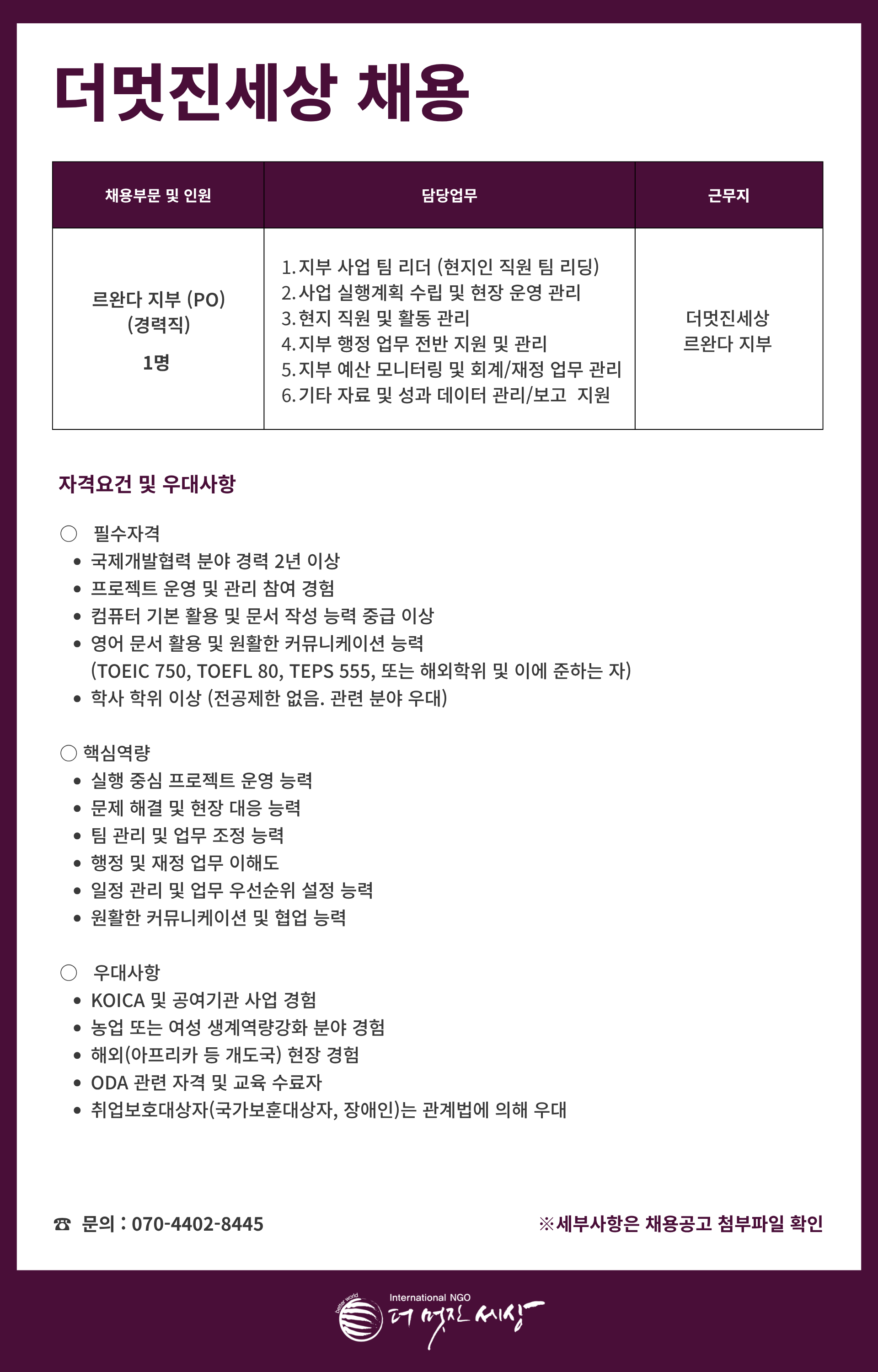 1. 르완다 PO 채용공고문(1)